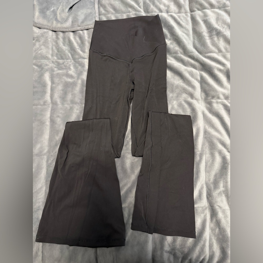 Aerie Black Flare Pants